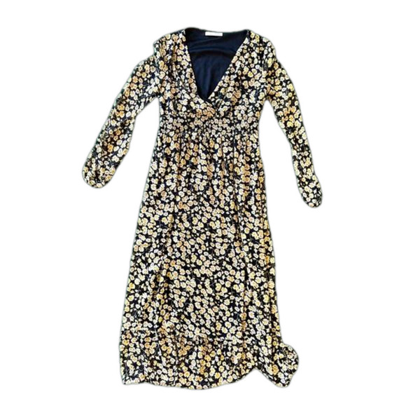 PULL&BEAR dress 👗 long floral boho print - Picture 1 of 4